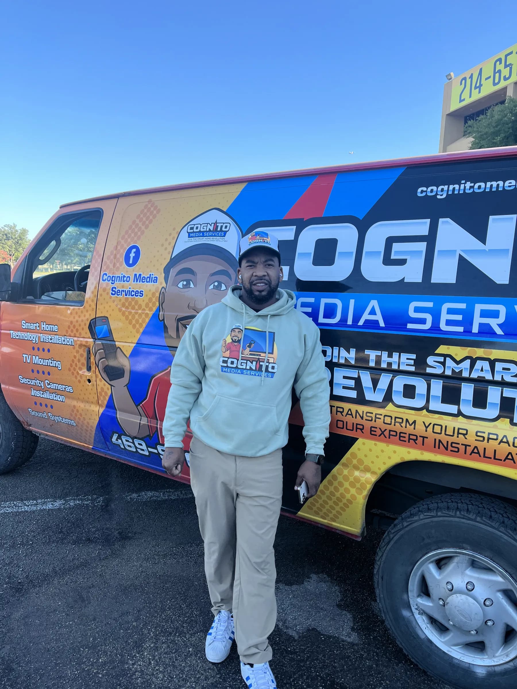 Another on-site Cognito install in progress