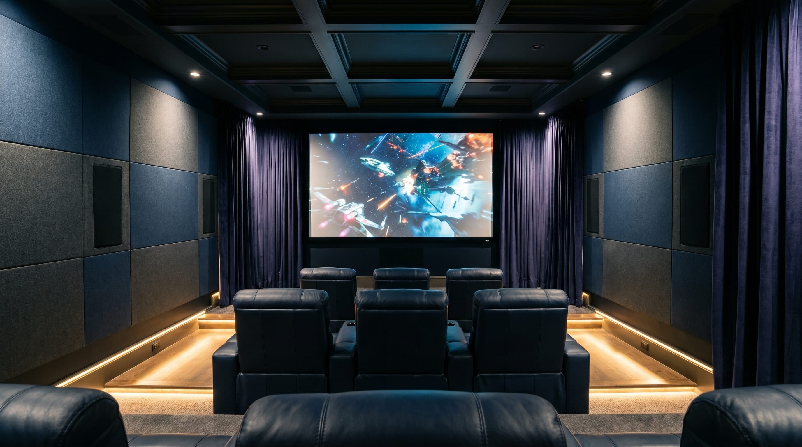 Home theater install in Denton TX