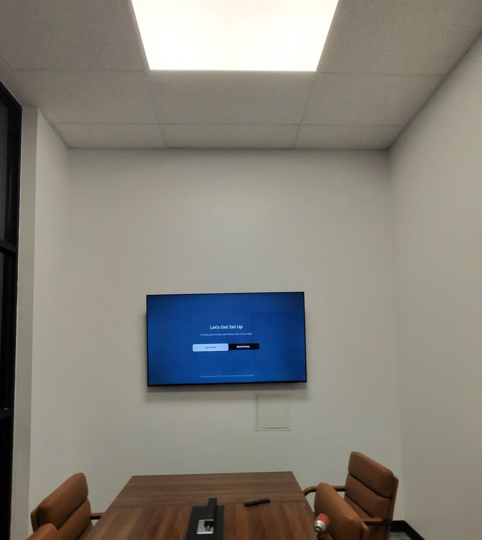 Conference Room, Walnut Table