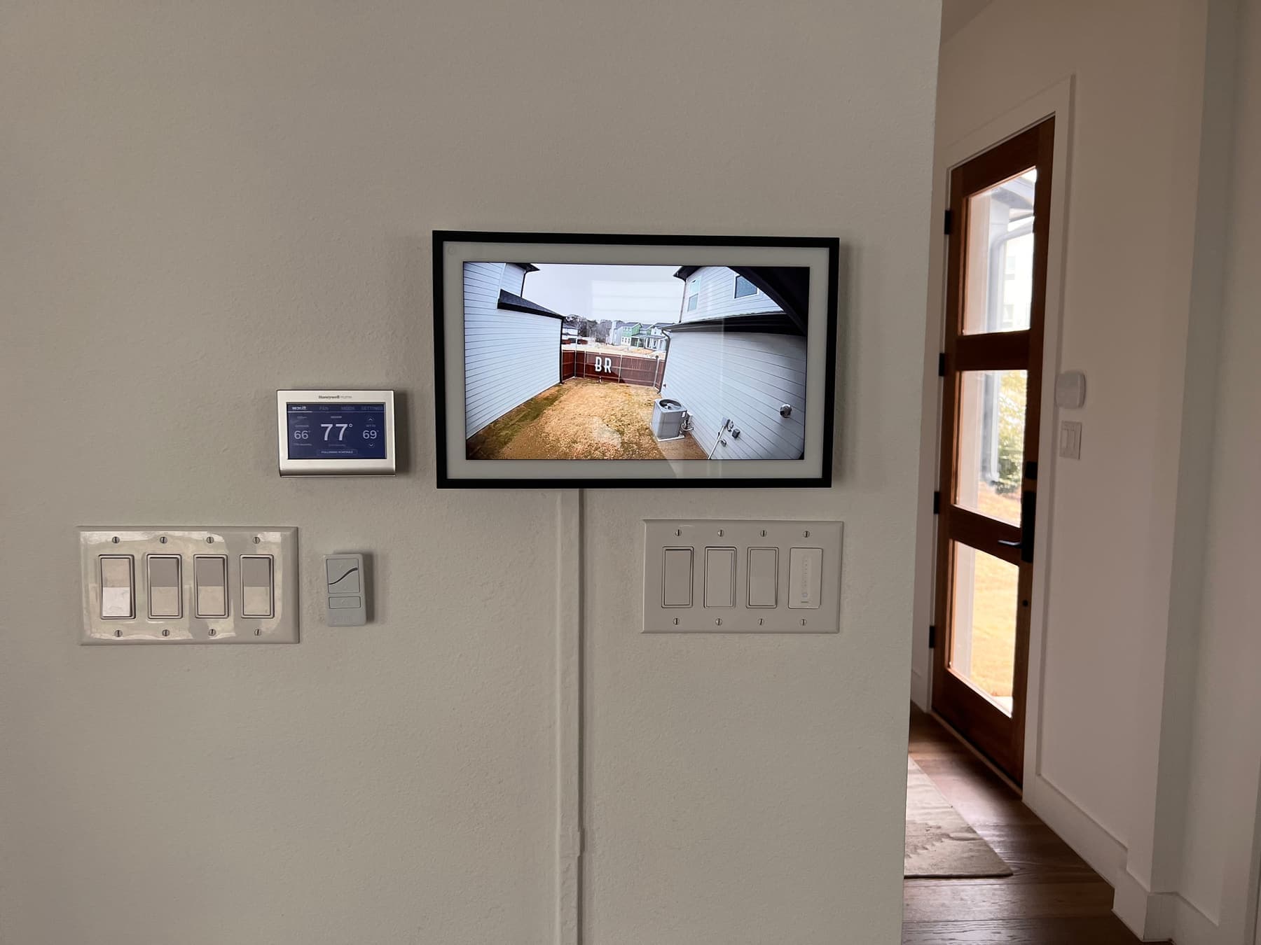 Thermostat, Dimmers and a Live Camera View