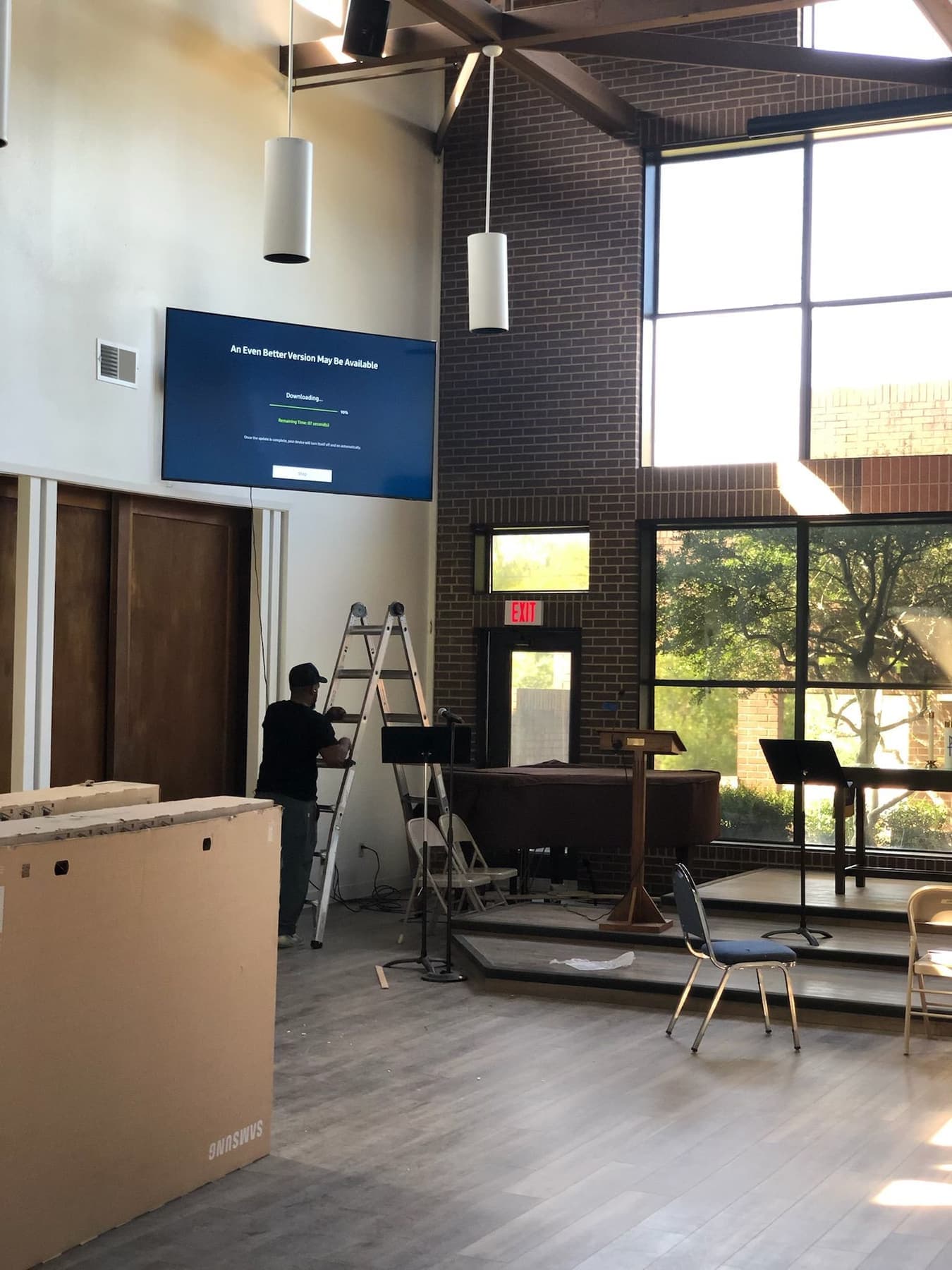Church Sanctuary Display